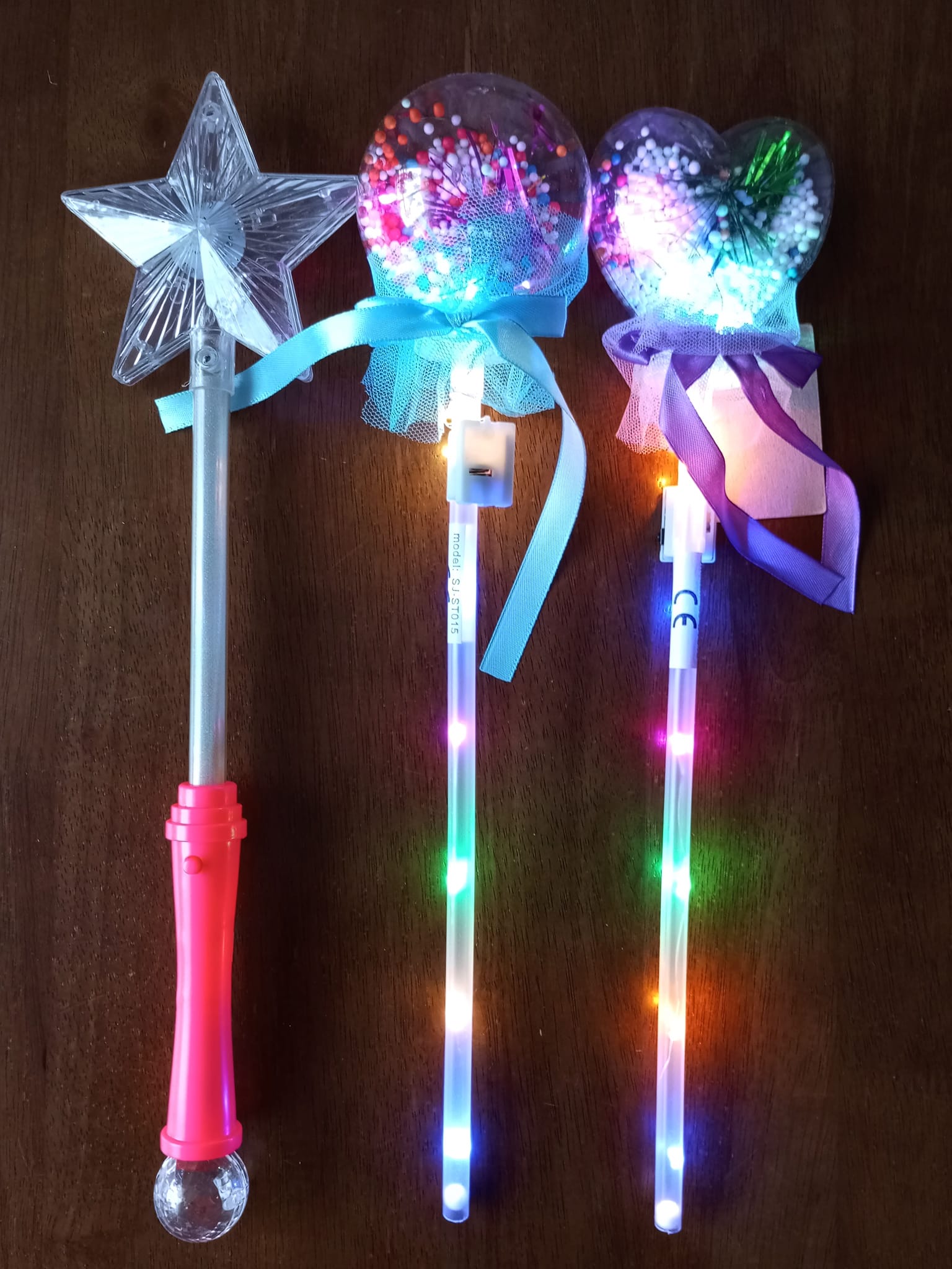Világítós varázspálcák