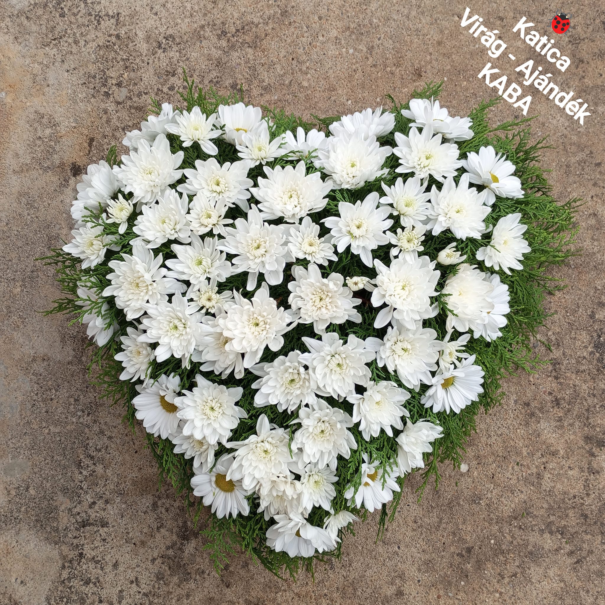 Szív alakú koszorú