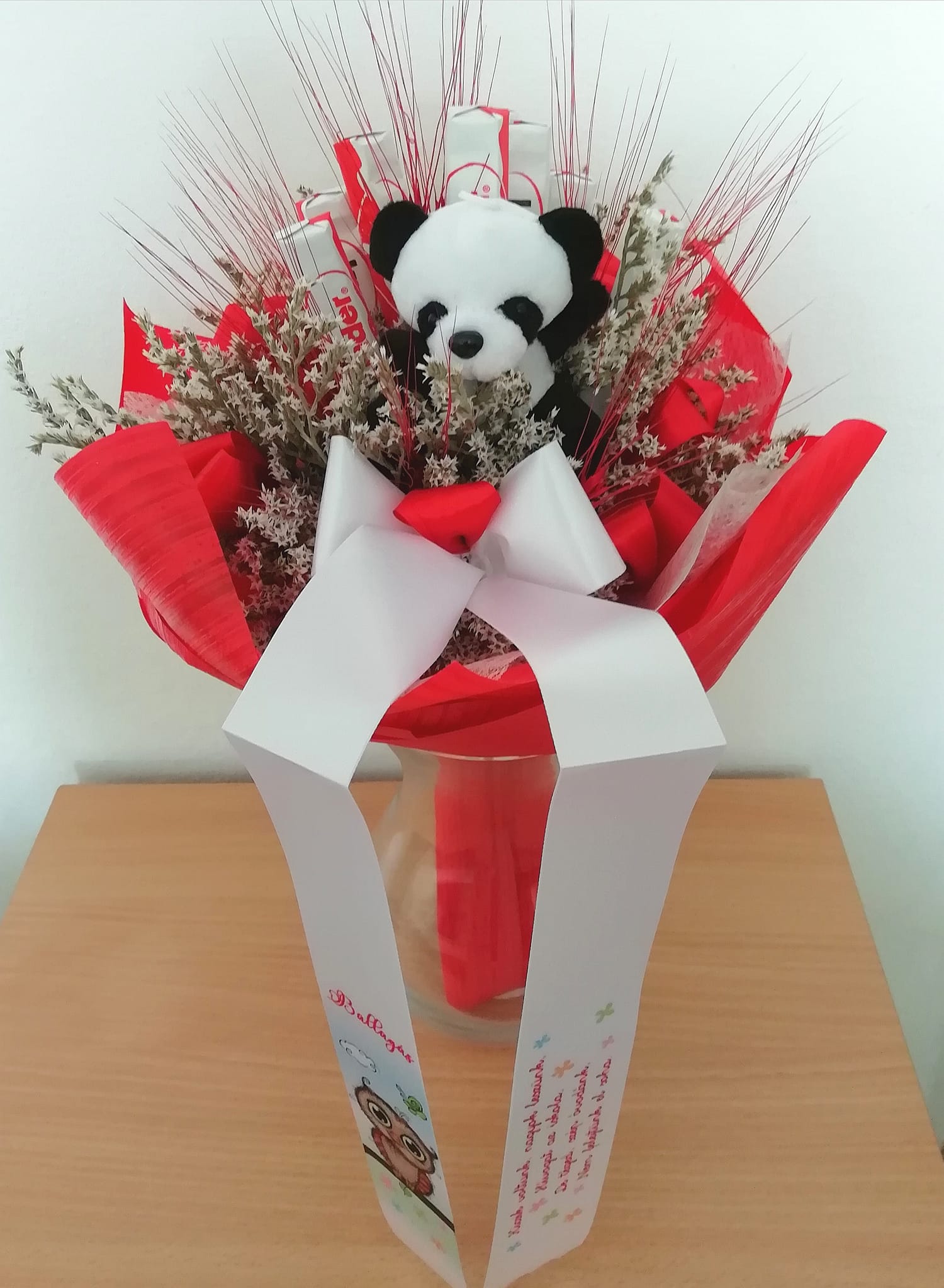 Panda macis csokor